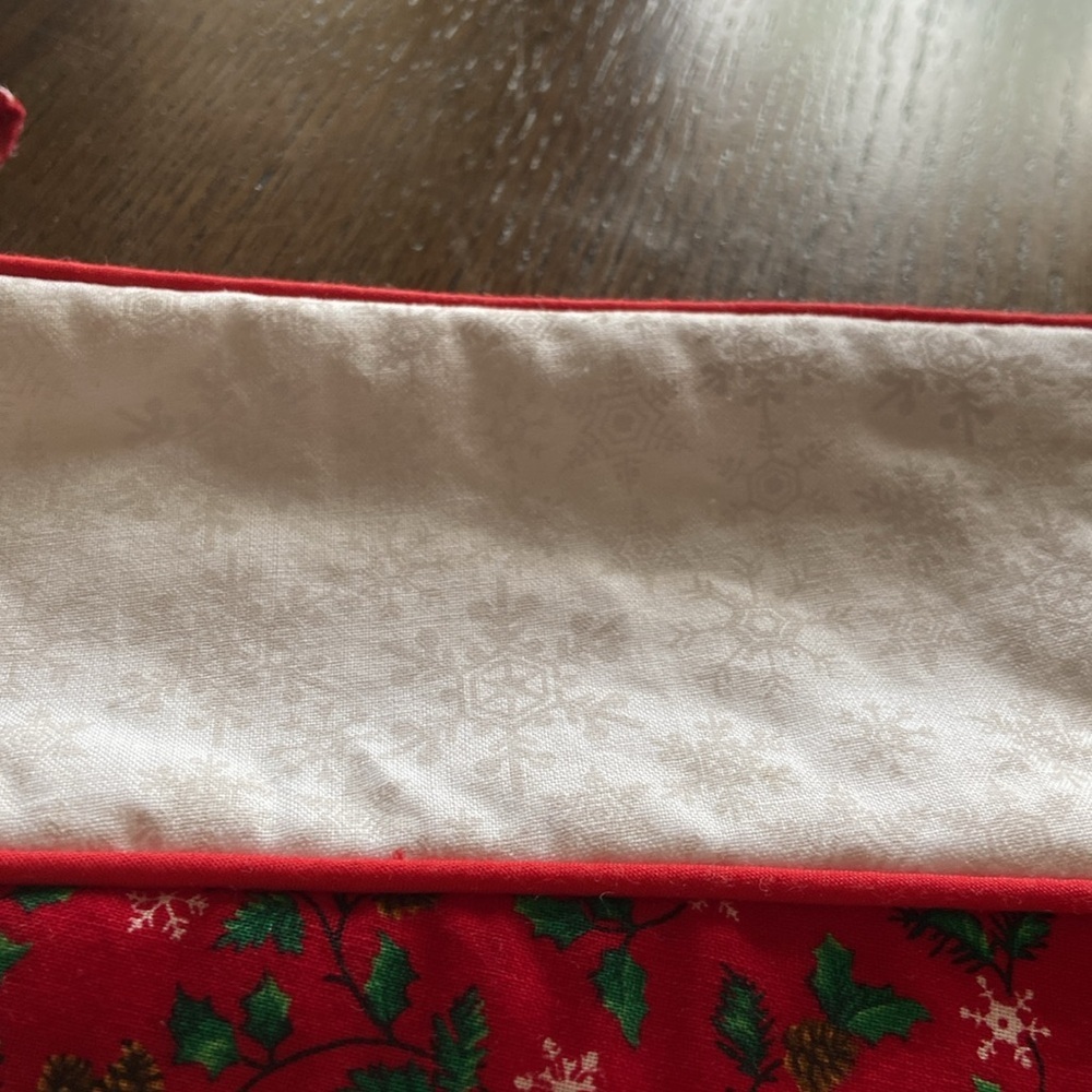 COPY - Christmas stocking with white cuff 19x7 inches - Picture 3 of 3